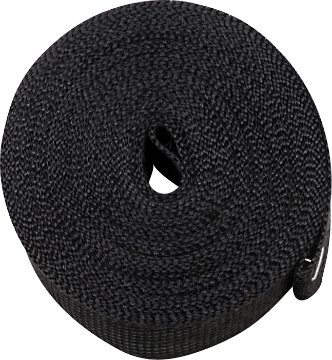 Lava Rock Exhaust Wrap - Multi-Tone - 2" x 50' - Side View