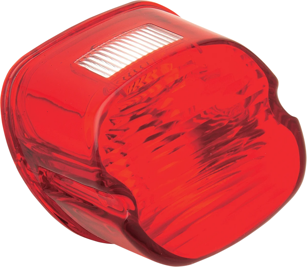 Laydown Taillight Lens - Red DragSpecialties 12-0018C-BC446 - Main Product View