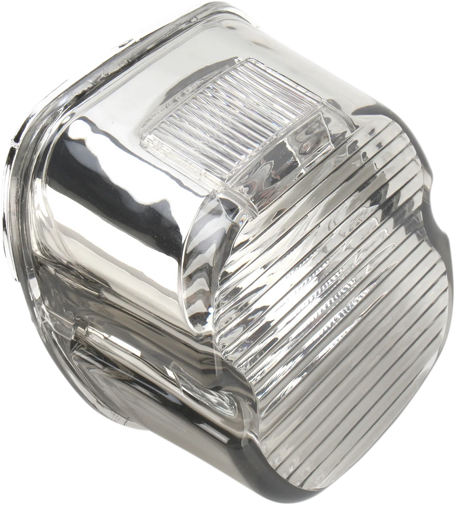 Laydown Taillight Lens - Smoke DragSpecialties 12-0416M - Main Product View