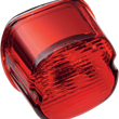 Load image into Gallery viewer, Laydown Taillight Lens - Smoke DragSpecialties 12-0416MA - Side View