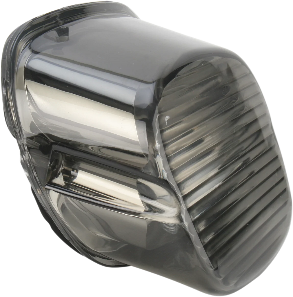 Laydown Taillight Lens - Smoke DragSpecialties 12-0417MA - Main Product View