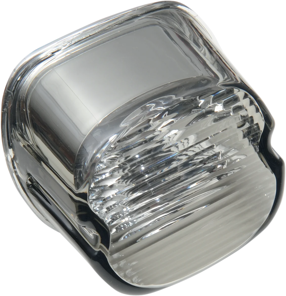 Laydown Taillight Lens - Smoke DragSpecialties 12-0417MA - Detail View