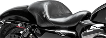 Load image into Gallery viewer, Le Pera Aviator Up Front Solo Seat - Smooth - Black - XL '04-'22 LFU-316 - Main Product View