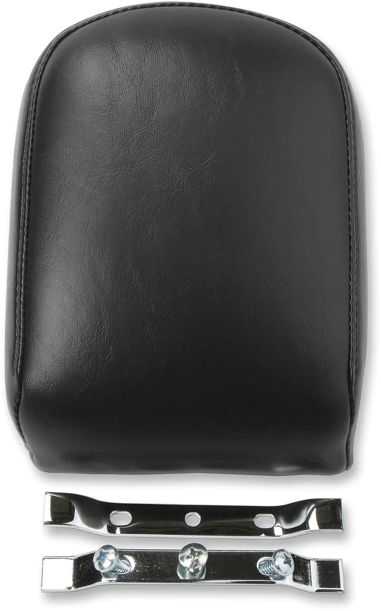 Le Pera Backrest Pad - Smooth - Black w/o Studs L-352 - Side View