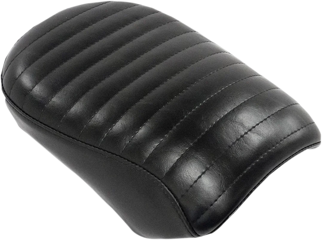 Le Pera Bare Bones Pillion Pad - Deluxe - Smooth - Black - FL '08-'23 LK-005PDX - Installation View