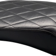 Load image into Gallery viewer, Le Pera Bare Bones Pillion Pad - Diamond - Black - FL/FX '18-'22 LYB-007PDM - Main Product View