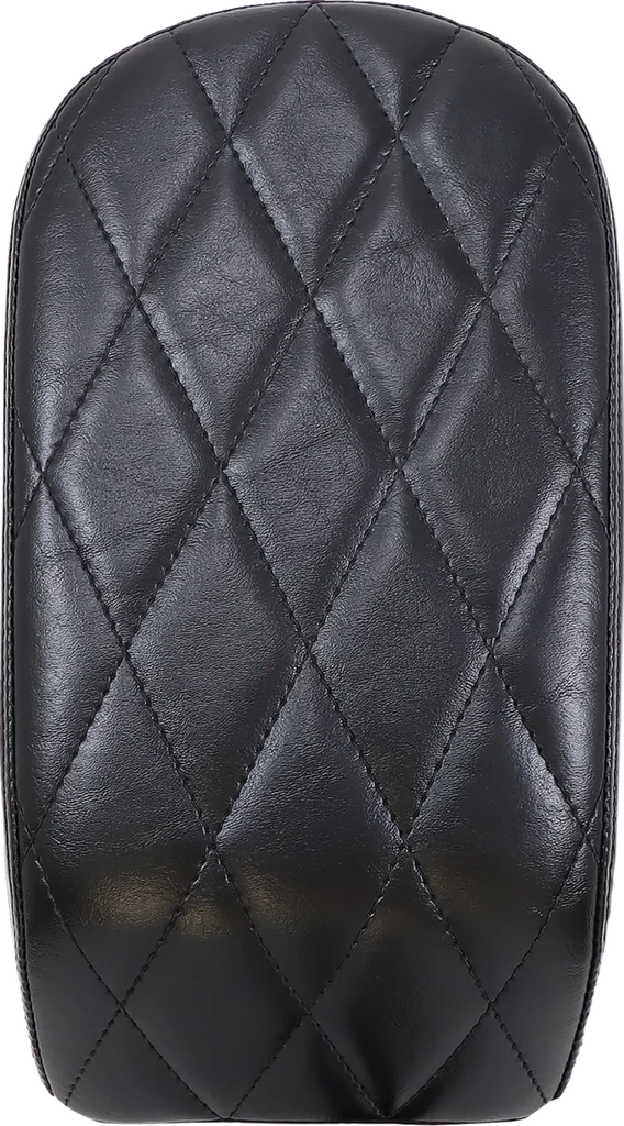 Le Pera Bare Bones Pillion Pad - Diamond - Black - FL/FX '18-'23 LY-007PDM - Main Product View