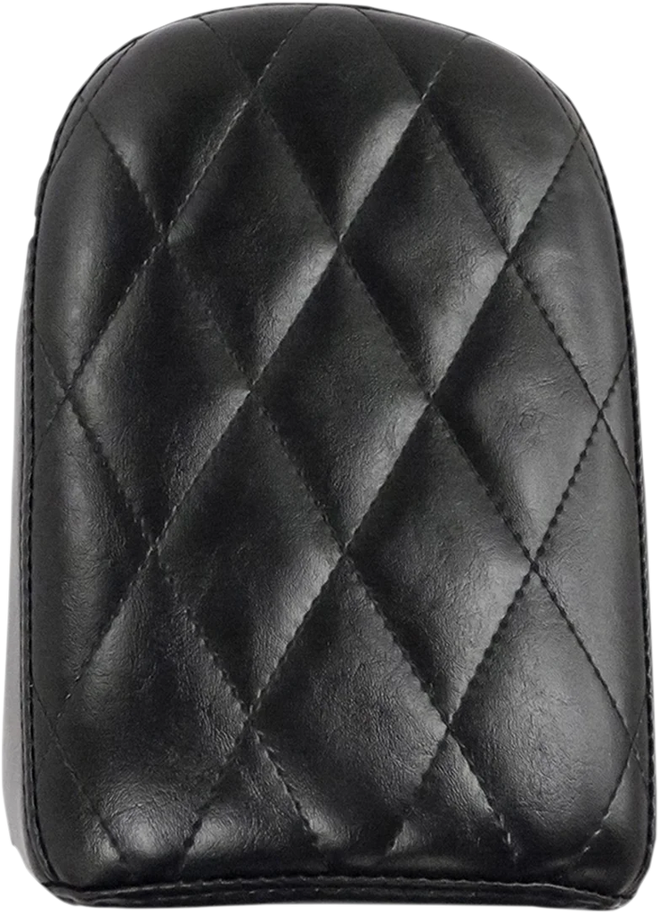 Le Pera Bare Bones Pillion Pad - Diamond - Black - XL '10-'22 LK-006PDM - Main Product View