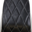 Load image into Gallery viewer, Le Pera Bare Bones Pillion Pad - Diamond - Black w/ White Stitch - FLFB/S '18-'23 LYO-007PDMWTP - Main Product View