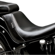 Load image into Gallery viewer, Le Pera Bare Bones Pillion Pad - Smooth - Black - FL/FX '06-'17 LK-007PDX - Main Product View