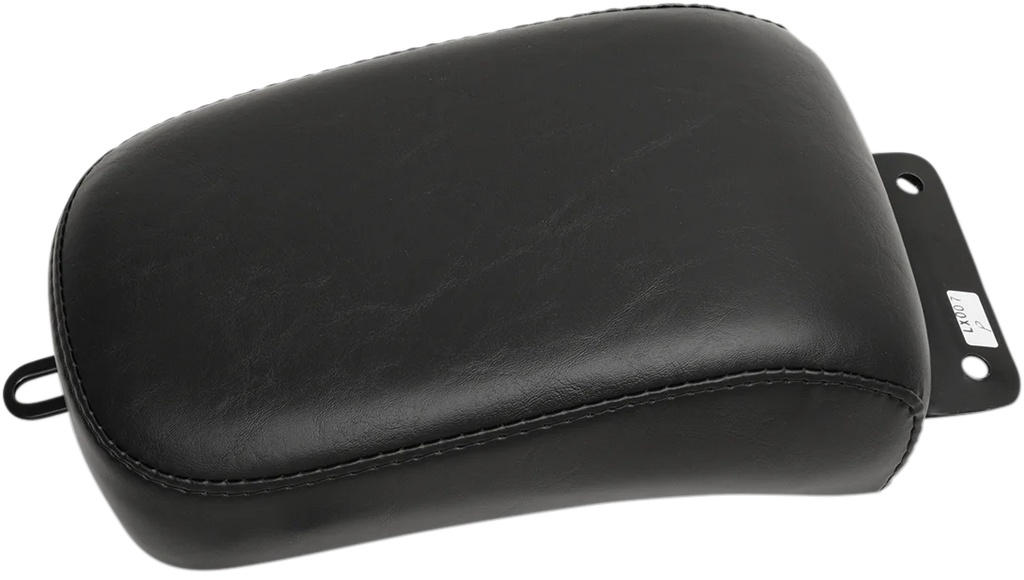 Le Pera Bare Bones Pillion Pad - Smooth - Black - Softail '00-'07 LX-007P - Main Product View