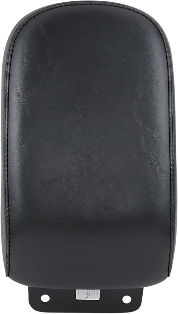 Le Pera Bare Bones Pillion Pad - Smooth - Black - Softail '84-'99 LN-007P - Back View