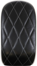 Load image into Gallery viewer, Le Pera Bare Bones Pillion Pad - White Diamond - Black - FL/FX '18-'23 LY-007PDMWTP - Main Product View