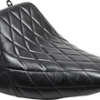 Load image into Gallery viewer, Le Pera Bare Bones Solo Seat - Diamond Stitch - Black - FLFB/S '18-'23 LYO-007DM - Main Product View