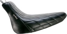 Load image into Gallery viewer, Le Pera Bare Bones Solo Seat - Diamond Stitch - Black - FLST '08-'17 LXE-007DM - Main Product View