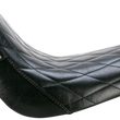 Load image into Gallery viewer, Le Pera Bare Bones Solo Seat - Diamond Stitch - Black - Softail '06-'17 LK-007DM - Main Product View