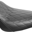 Load image into Gallery viewer, Le Pera Bare Bones Solo Seat - Diamond Stitch - Black - Softail '18-'23 LYX-007DM - Main Product View