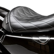 Load image into Gallery viewer, Le Pera Bare Bones Solo Seat - Diamond Stitch - Black - XL '04-'22 LK-006DM - Main Product View