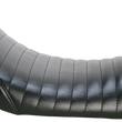Load image into Gallery viewer, Le Pera Bare Bones Solo Seat - Pleated - Black - Dyna '06-'17 LK-001PT - Main Product View