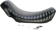 Load image into Gallery viewer, Le Pera Bare Bones Solo Seat - Pleated - Black - Dyna '06-'17 LK-001PT - Side View