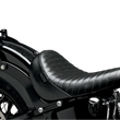 Load image into Gallery viewer, Le Pera Bare Bones Solo Seat - Pleated - Black - FLS/FXS '11-'15 LKS-007PT - Main Product View