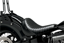 Load image into Gallery viewer, Le Pera Bare Bones Solo Seat - Pleated - Black - FLS/FXS '11-'15 LKS-007PT - Main Product View