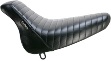 Load image into Gallery viewer, Le Pera Bare Bones Solo Seat - Pleated - Black - Softail '00-'07 LX-007PT - Main Product View