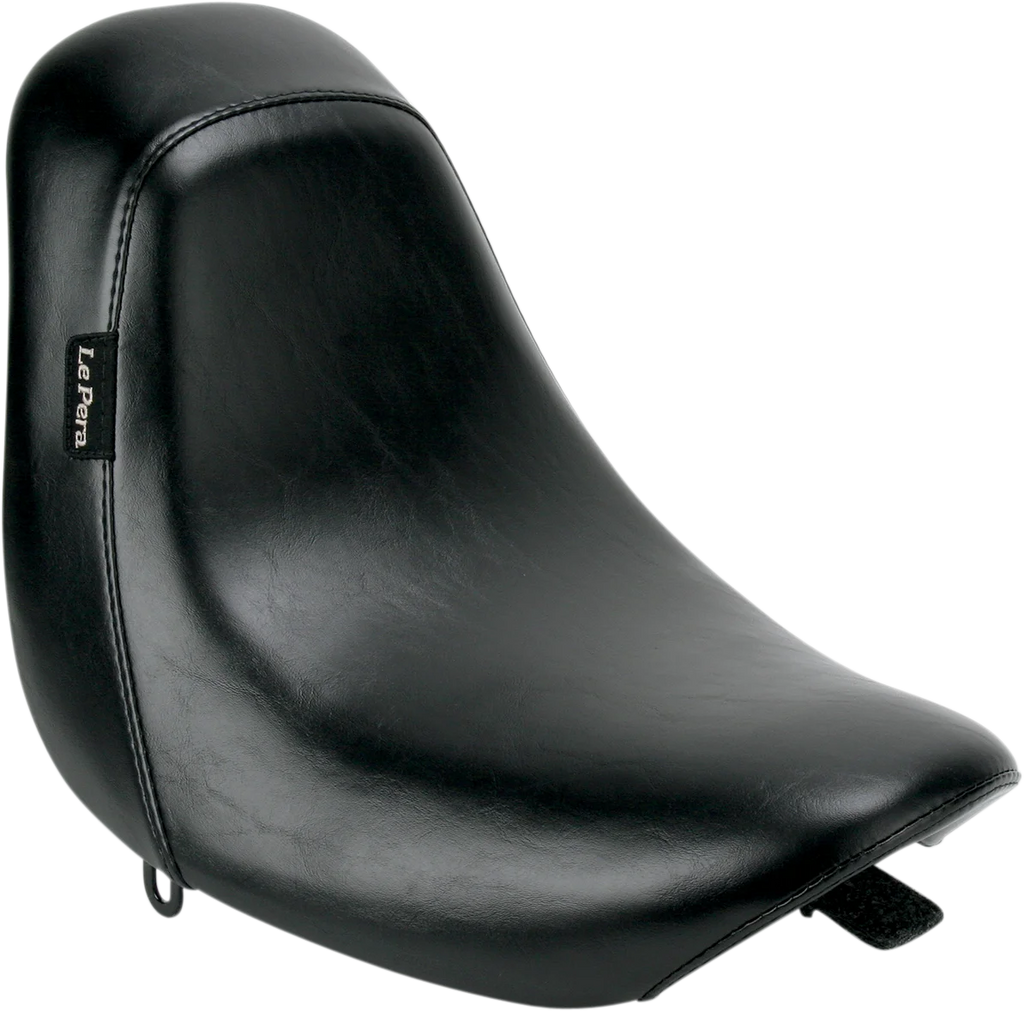 Le Pera Bare Bones Solo Seat - Smooth - Black - Deuce - FXST '00-'07 LD-007 - Main Product View