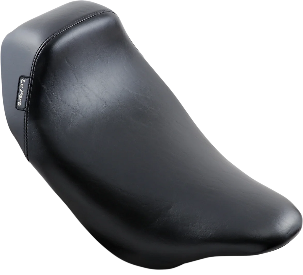 Le Pera Bare Bones Solo Seat - Smooth - Black - FL '08-'23 LK-005 - Main Product View