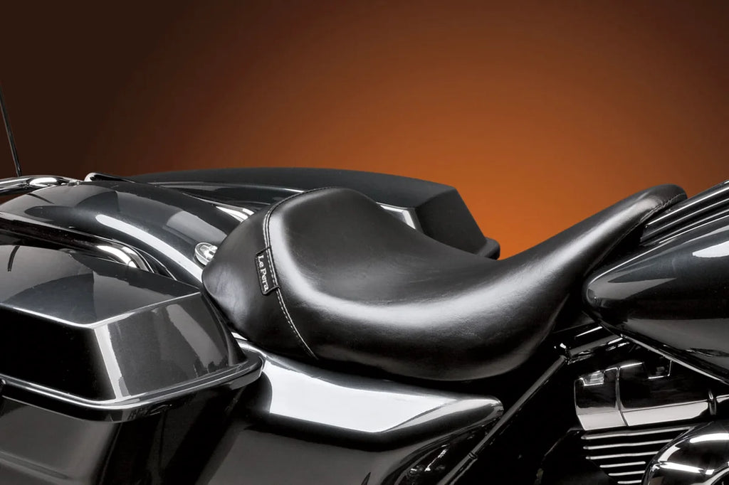 Le Pera Bare Bones Solo Seat - Smooth - Black - FL '08-'23 LK-005 - Additional View 5