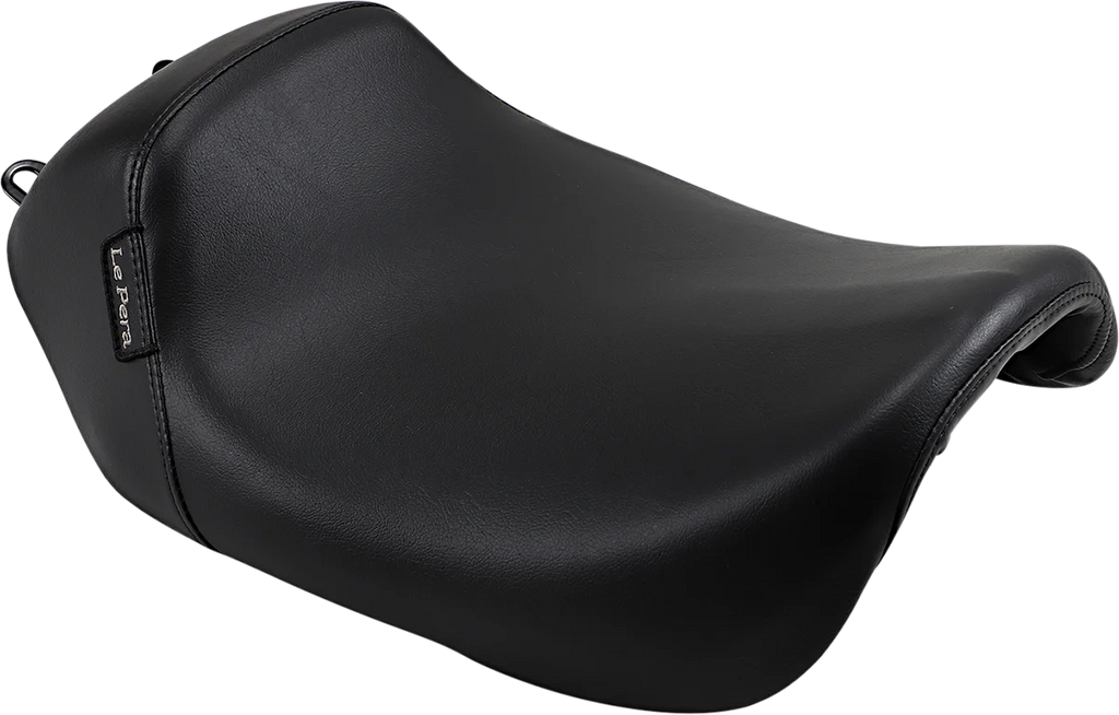 Le Pera Bare Bones Solo Seat - Smooth - Black - FL '08-'23 LK-005PY - Main Product View