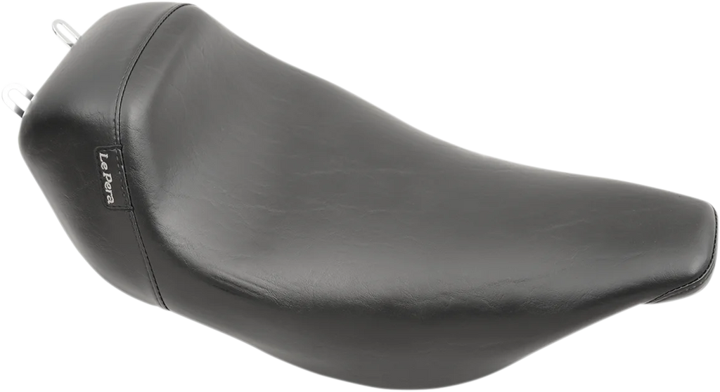 Le Pera Bare Bones Solo Seat - Smooth - Black - FL '97-'01 LN-005 - Main Product View