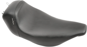 Le Pera Bare Bones Solo Seat - Smooth - Black - FL '97-'01 LN-005 - Main Product View