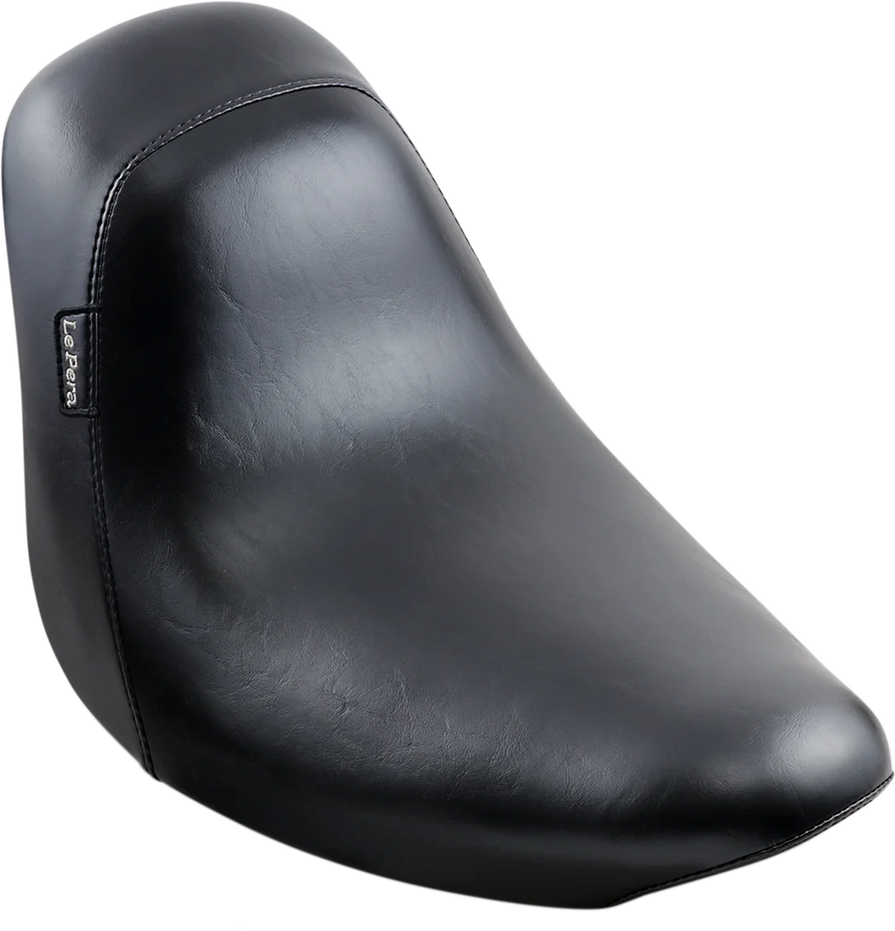 Le Pera Bare Bones Solo Seat - Smooth - Black - FL/FX '06-'17 LK-007 - Main Product View