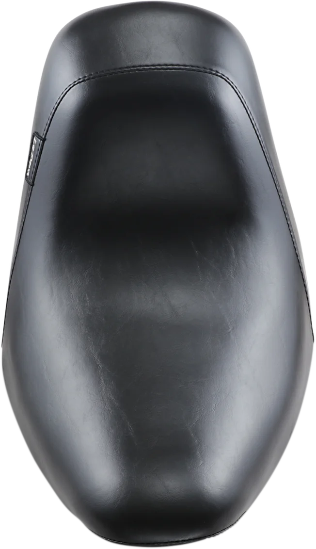 Le Pera Bare Bones Solo Seat - Smooth - Black - FL/FX '06-'17 LK-007 - Back View