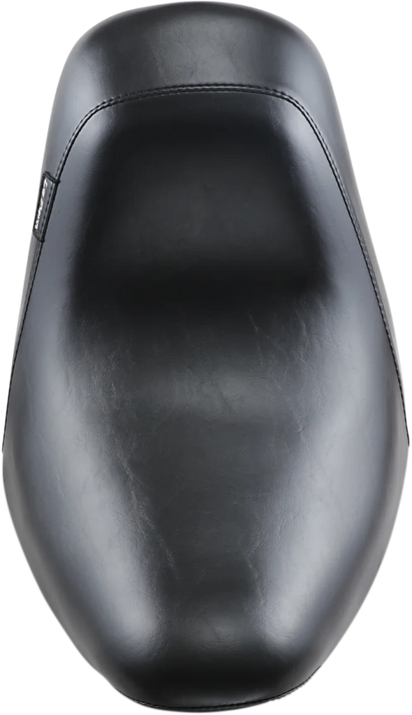 Le Pera Bare Bones Solo Seat - Smooth - Black - FL/FX '06-'17 LK-007 - Back View