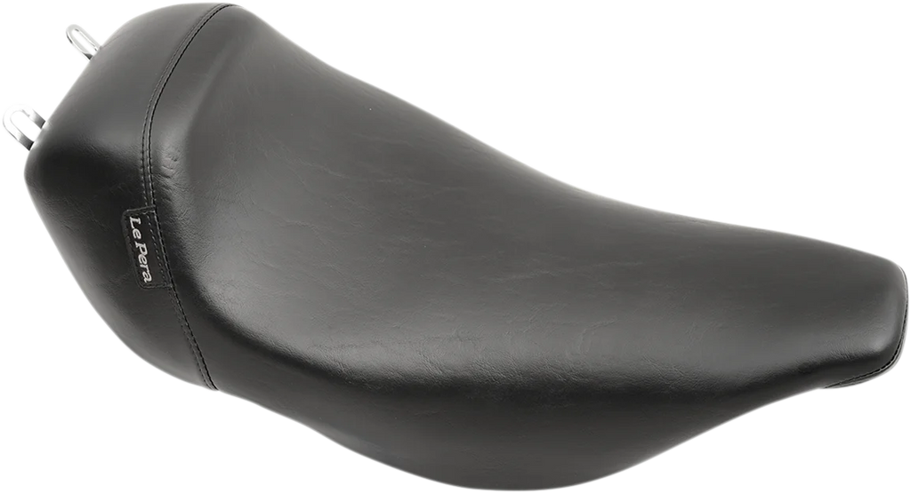 Le Pera Bare Bones Solo Seat - Smooth - Black - FLT '02-'07 LH-005 - Main Product View