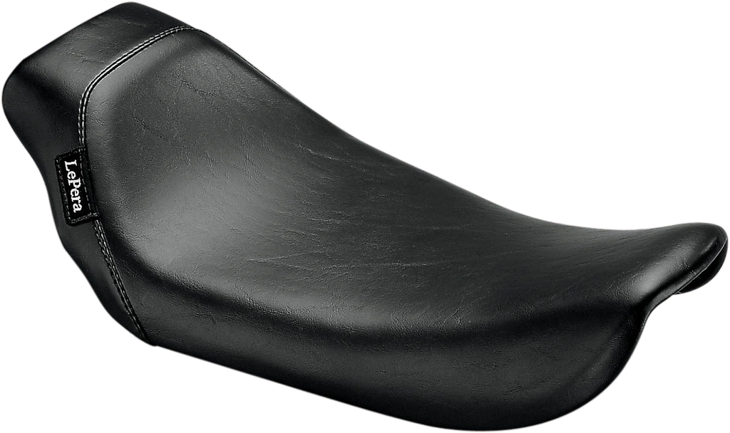 Le Pera Bare Bones Solo Seat - Smooth - Black - FXDWG '96-'03 LN-003 - Main Product View
