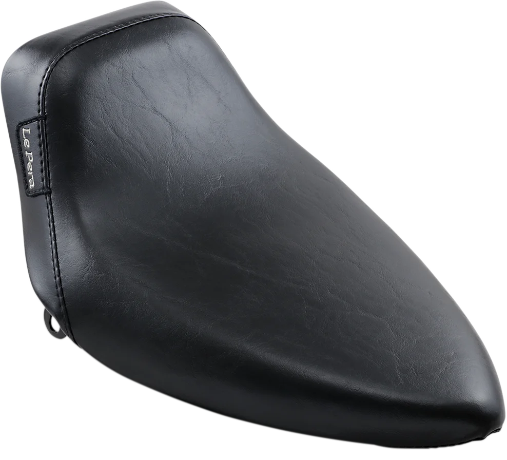 Le Pera Bare Bones Solo Seat - Smooth - Black - FX/FL '64-'84 LN-002 - Main Product View