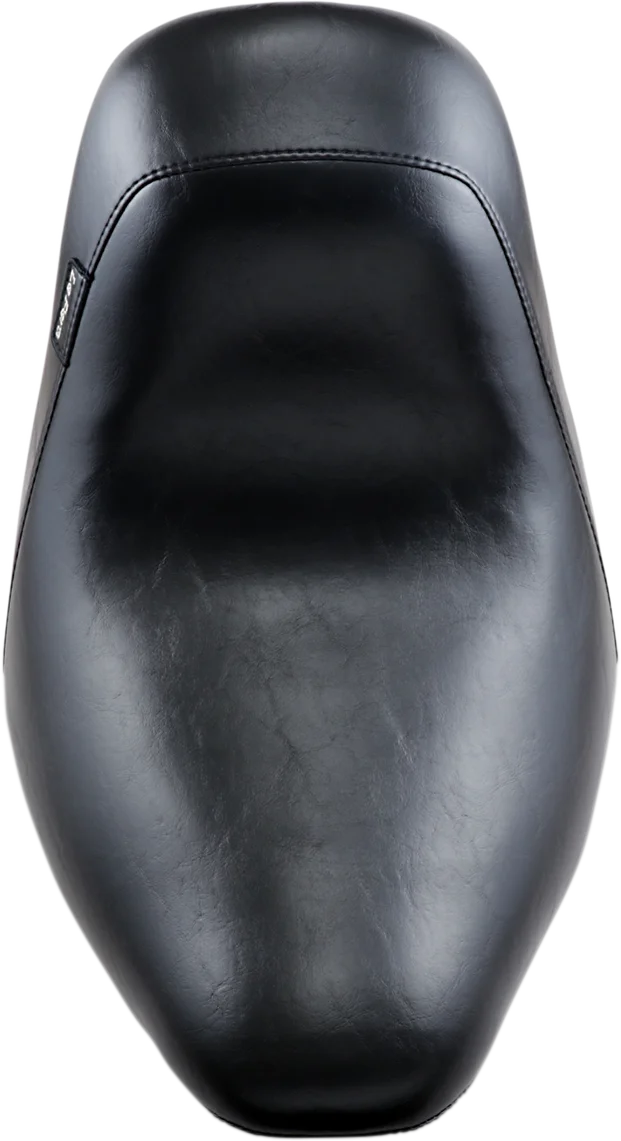 Le Pera Bare Bones Solo Seat - Smooth - Black - FXST '06-'17 LGK-007 - Back View