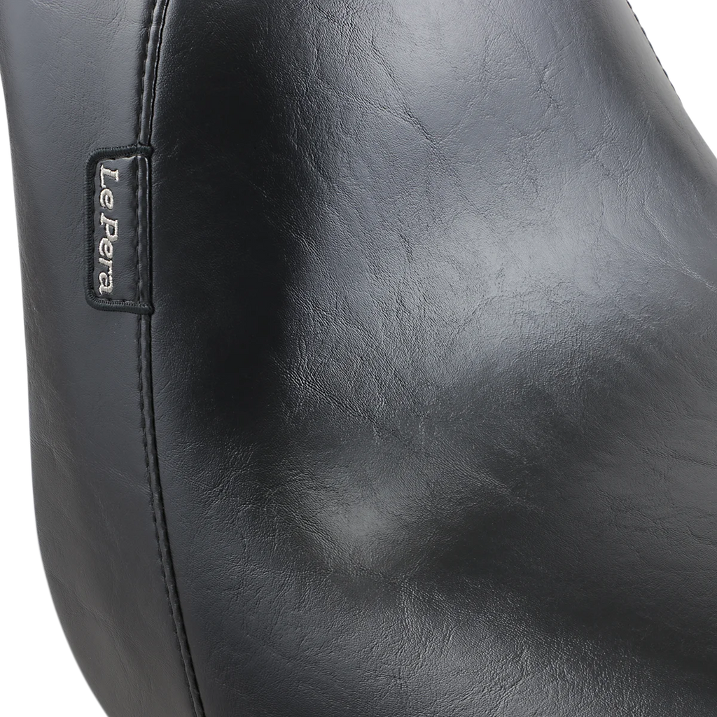 Le Pera Bare Bones Solo Seat - Smooth - Black - FXST '06-'17 LGK-007 - Installation View