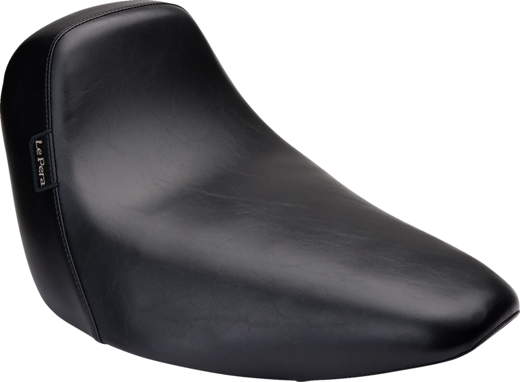 Le Pera Bare Bones Solo Seat - Smooth - Black - Softail '18-'23 LYR-007 - Main Product View