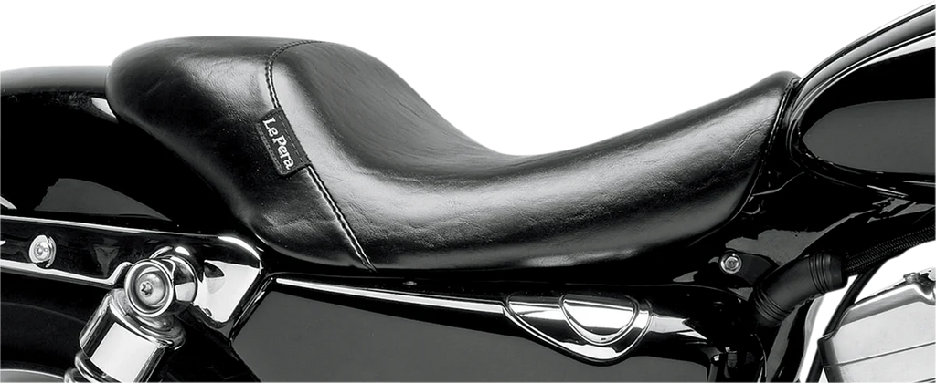 Le Pera Bare Bones Solo Seat - Smooth - Black - XL '07-'09 LCK-006 - Main Product View