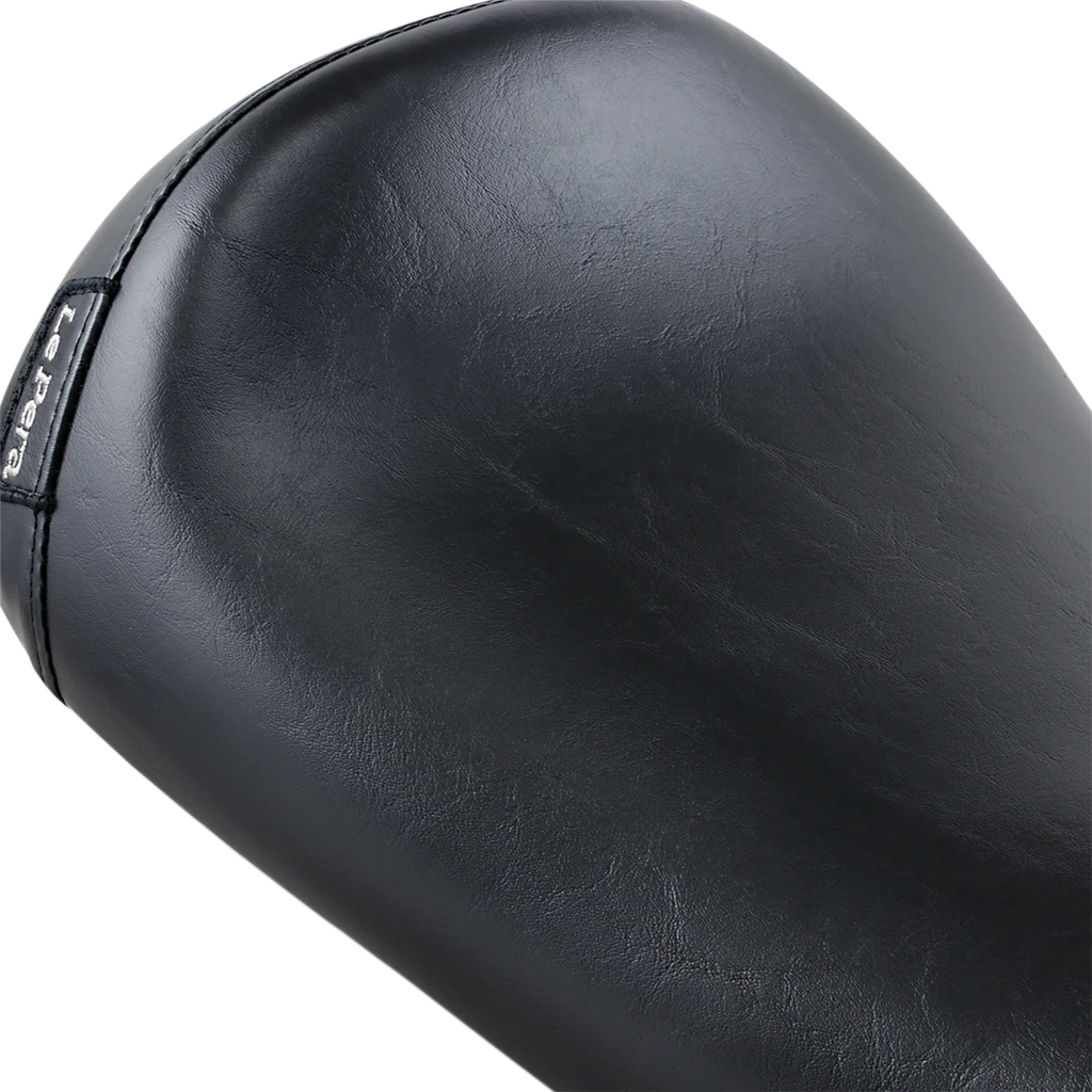 Le Pera Bare Bones Solo Seat - Smooth - Black - XL '82-'03 LG-006 - Back View