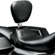 Load image into Gallery viewer, Le Pera Bare Bones Solo Seat - w/ Removable Drivers Backrest - Smooth - Black - FL '08-'23 LK-005BR - Main Product View