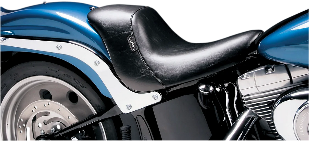 Le Pera Bare Bones Up-Front Solo Seat - Black - FL/FX '06-'17 LKU-007 - Main Product View