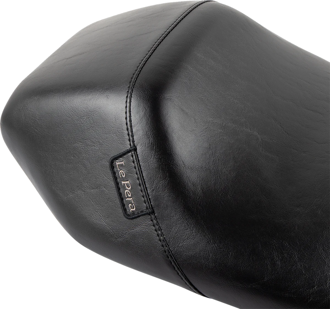 Le Pera Bare Bones Up-front Solo Seat - Black - Road King '02-'07 LHU-005RK - Back View