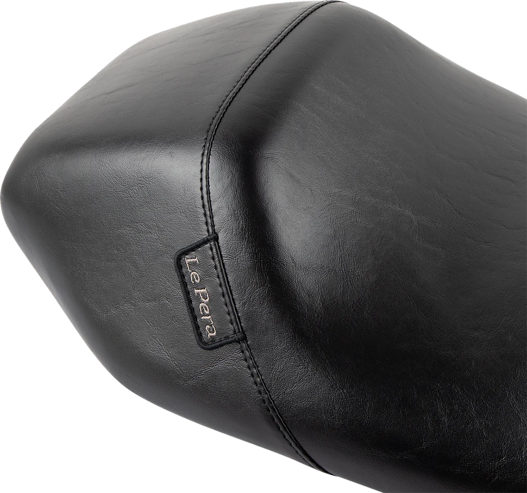 Le Pera Bare Bones Up-front Solo Seat - Black - Road King '02-'07 LHU-005RK - Back View