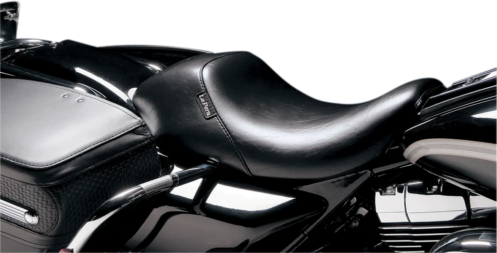 Le Pera Bare Bones Up-front Solo Seat - Black - Road King '02-'07 LHU-005RK - Installation View