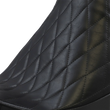 Load image into Gallery viewer, Le Pera Cherokee Seat - Diamond - Black - Softail '18-'23 LYX-020DM - Back View